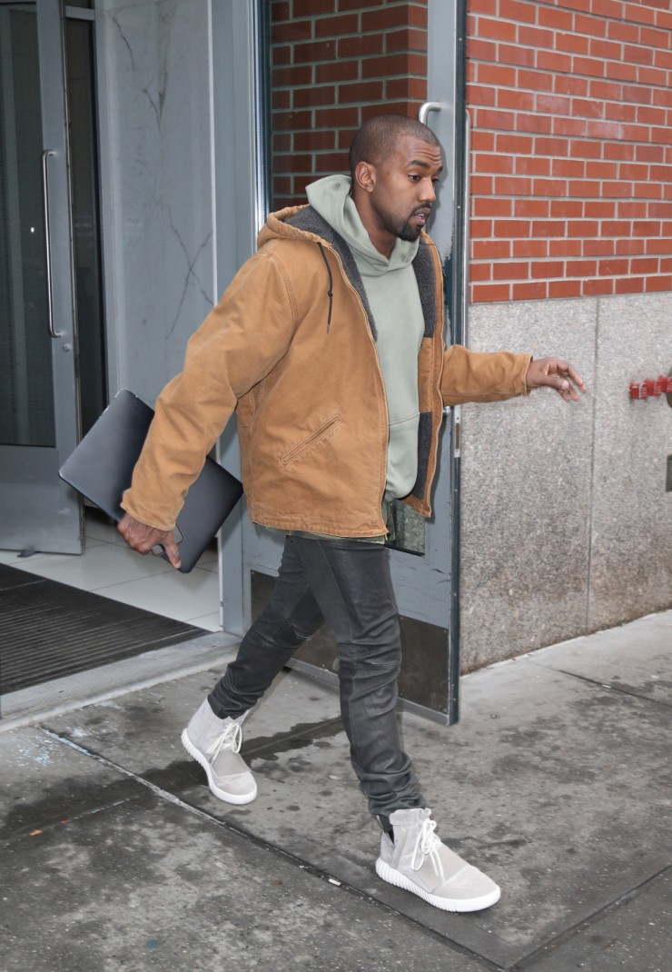Kanye West seen in NYC