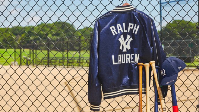 the limited-edition Ralph Lauren Yankees capsule collection BY BEN 